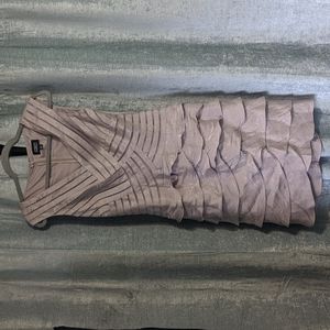 Adrianna Papell ruffle tiered dress